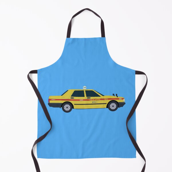 Item preview, Japanese Taxi (Tokyo) Yellow Artwork designed and sold by JonesyDave.