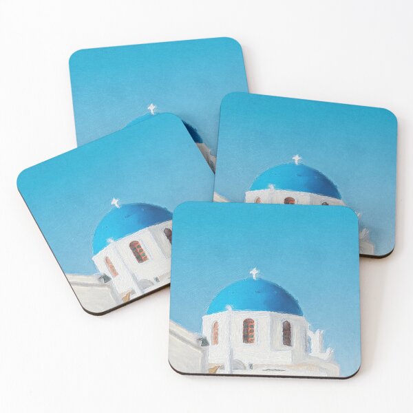 Item preview, Santorini Island Church in Greece designed and sold by noirlines.