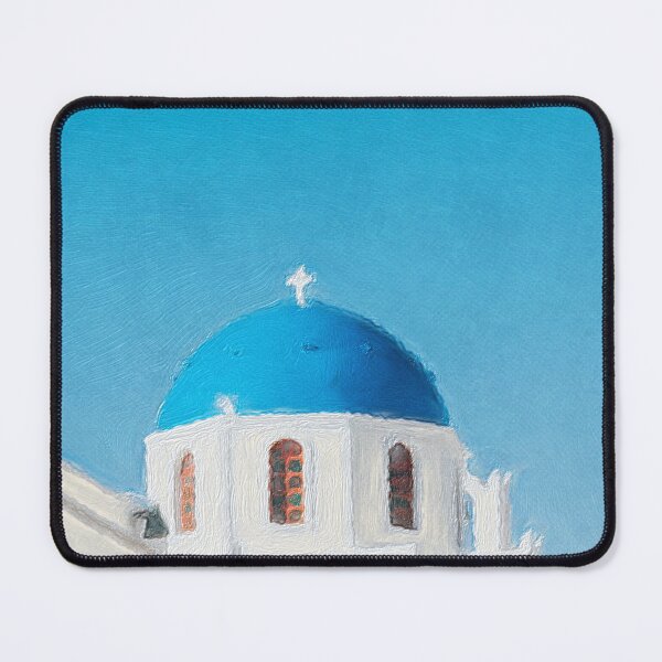 Item preview, Santorini Island Church in Greece designed and sold by noirlines.