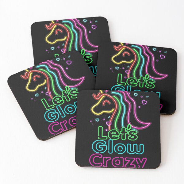 Item preview, Meme Retro Neon Unicorn Glow Crazy Retro 80s designed and sold by PatrickWeidle.