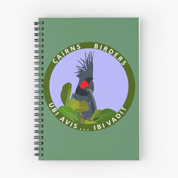 Item preview, Palm Cockatoo with Cairns Birders logo etc designed and sold by CairnsBirders.