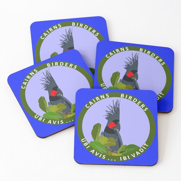 Item preview, Palm Cockatoo with Cairns Birders logo etc designed and sold by CairnsBirders.