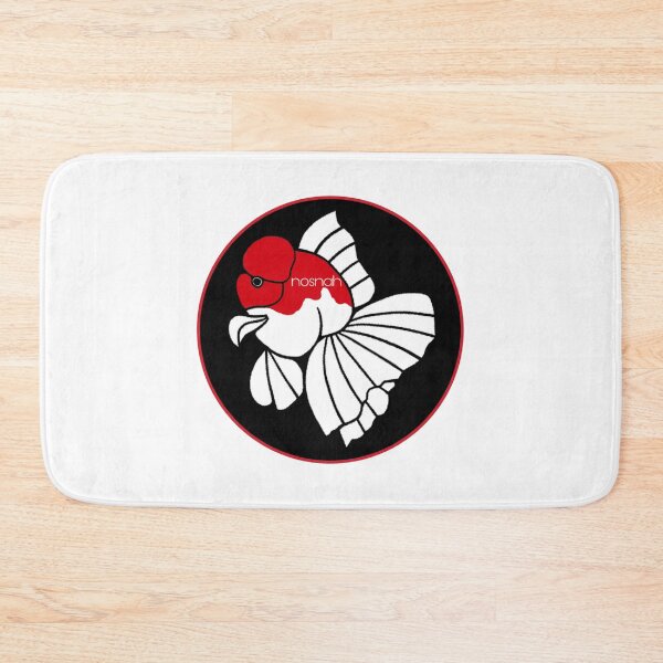 Item preview, Red and White Oranda Goldfish Logo B2 designed and sold by Nosnah.