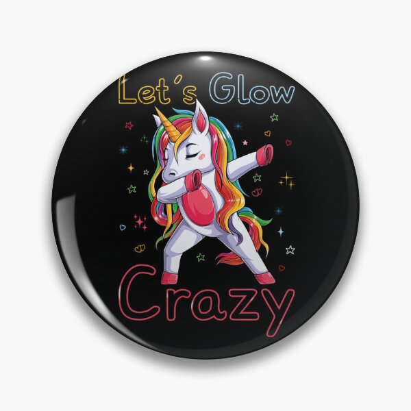 Item preview, Meme Neon Unicorn Glow Crazy Retro 80s designed and sold by PatrickWeidle.