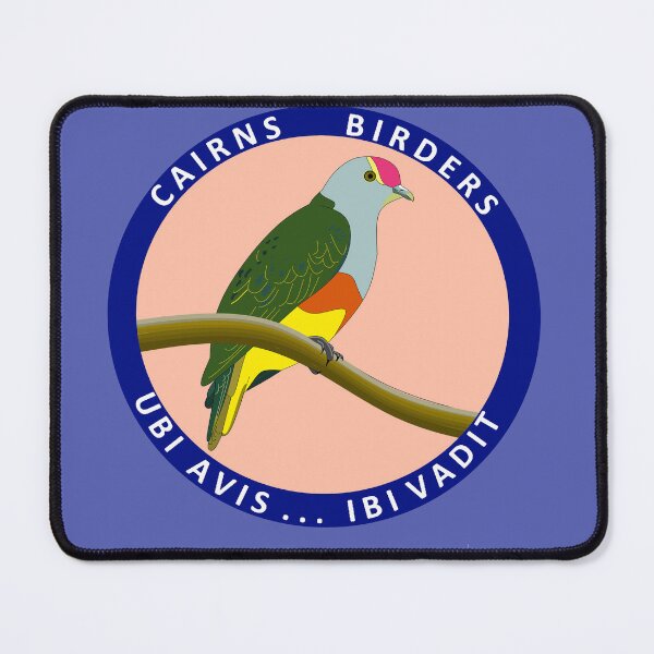 Item preview, Rose-crowned Fruit-Dove, Cairns Birders with motto designed and sold by CairnsBirders.