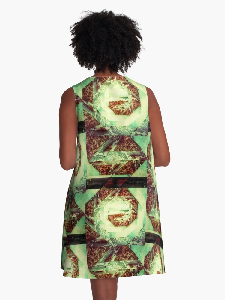 Thumbnail 3 of 4, A-Line Dress, Heading Towards Infinity designed and sold by kinkatstyle.