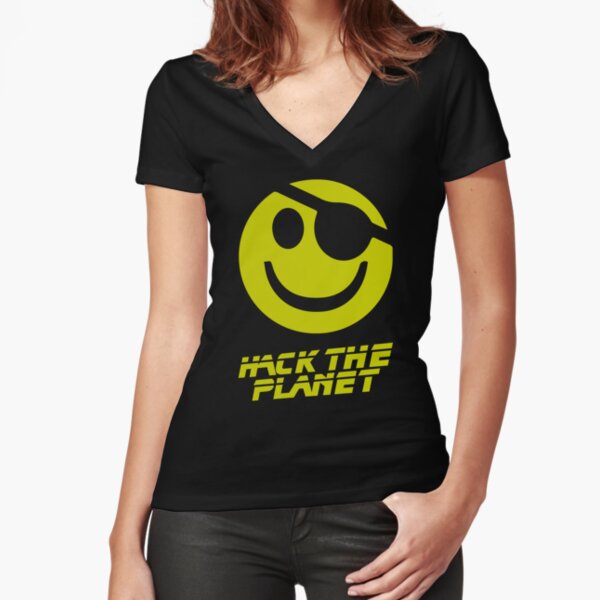 Fitted V-Neck T-Shirt
