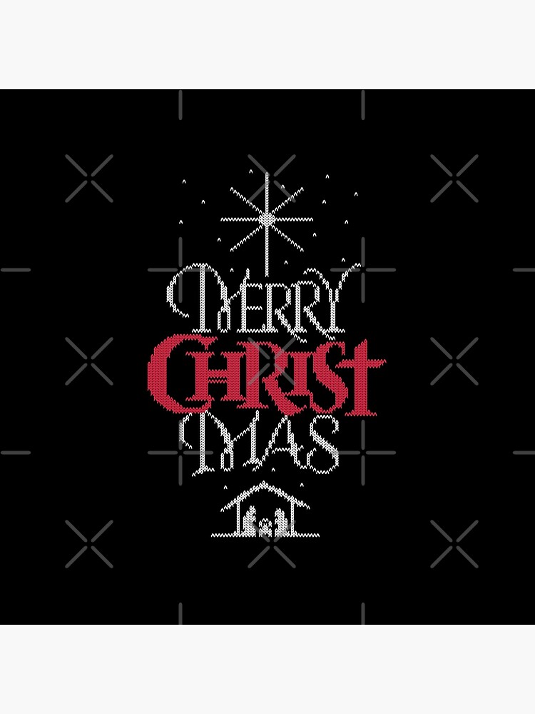 Granny knit me an ugly Christmas sweater - Religious Christian - Merry Christ Mas by 26-Characters