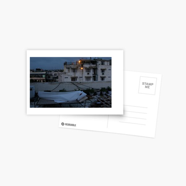 Roof Top Camp Postcard