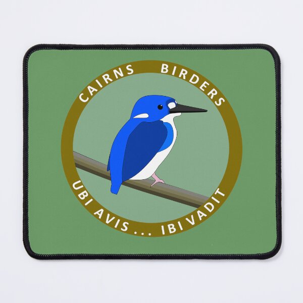 Item preview, Little Kingfisher, Cairns Birders plus motto designed and sold by CairnsBirders.