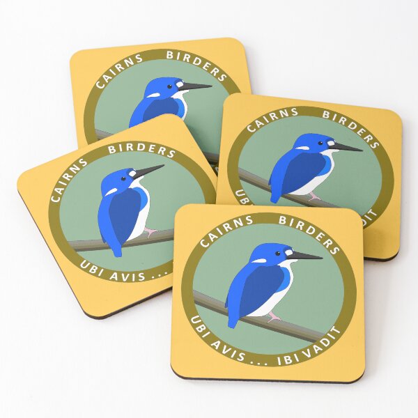 Item preview, Little Kingfisher, Cairns Birders plus motto designed and sold by CairnsBirders.