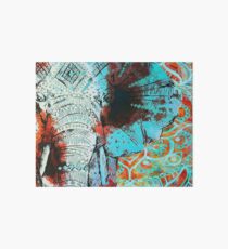 Sketched Indian Elephant Art Board