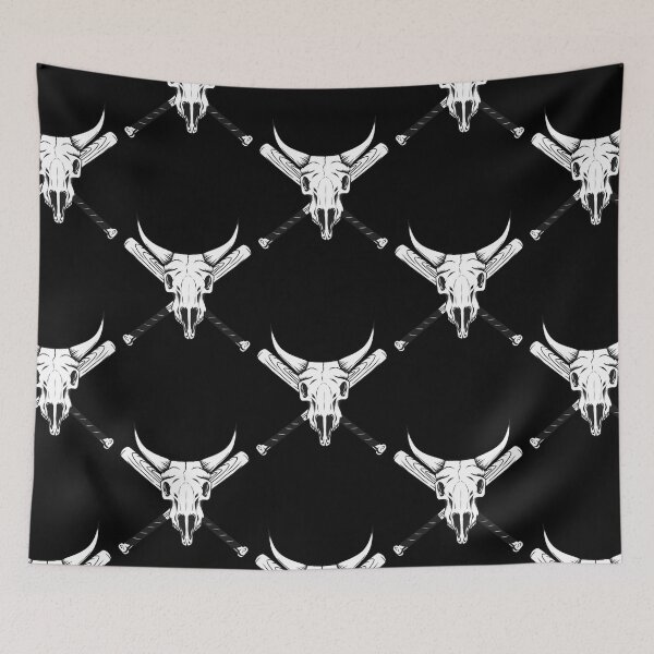 Item preview, Vintage Baseball Bull Skull Design designed and sold by zoripet Store.