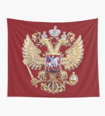 Russian Coat Of Arms Wall Tapestry