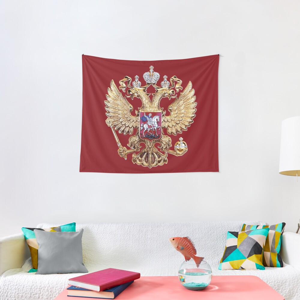 Russian Coat Of Arms Tapestry