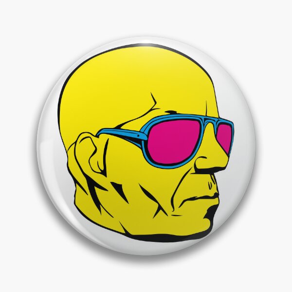 Item preview, Yellow bald man with glasses designed and sold by Basst64.
