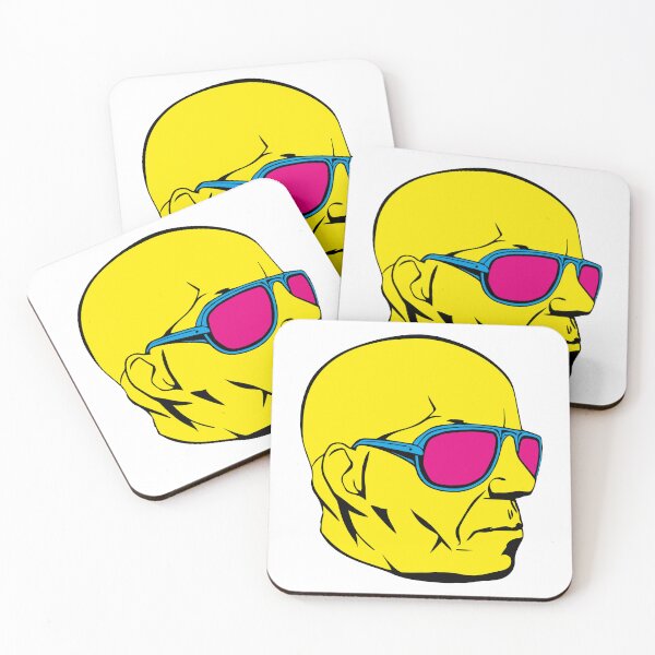 Item preview, Yellow bald man with glasses designed and sold by Basst64.