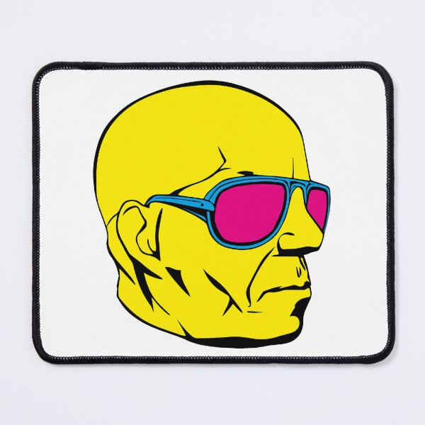 Item preview, Yellow bald man with glasses designed and sold by Basst64.