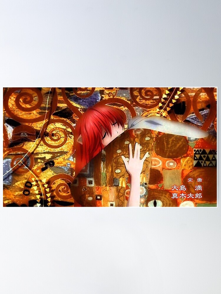 Lucy Kaede Elfen Lied Anime Girl Fanart Poster for Sale by Spacefoxart