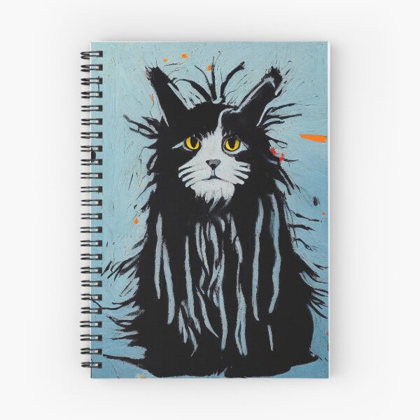 Item preview, Lovable Norwegian Forest Cat #9. Pop-art poster  designed and sold by Åveline Dvorak.