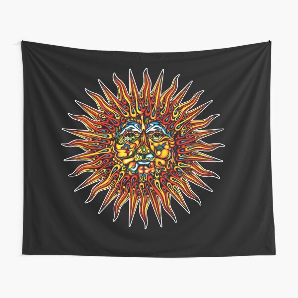Psychedelic Sun Tapestry
