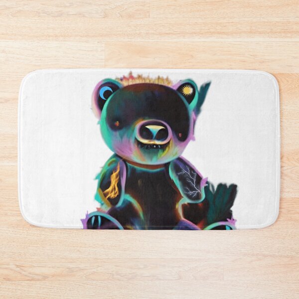 Item preview, Evil Teddy Bear-colorful designed and sold by zheworkstudio.
