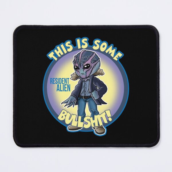 Item preview, Alien-I'm Not Human! Graphic Perfect Xmas Gift Fan designed and sold by AlaHarrison.
