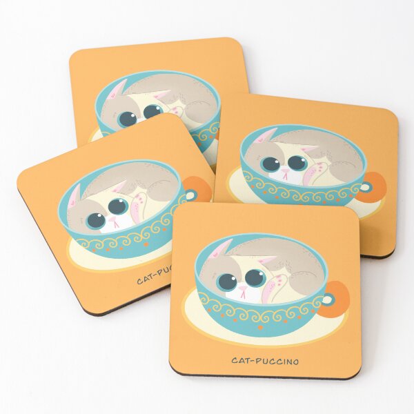 Item preview, Catpuccino designed and sold by Angela Sbandelli.