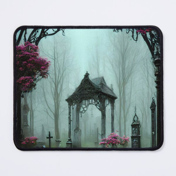 Item preview, Ridley Cemetery 1850 designed and sold by @adorcharm Modern & Classic AI Art.