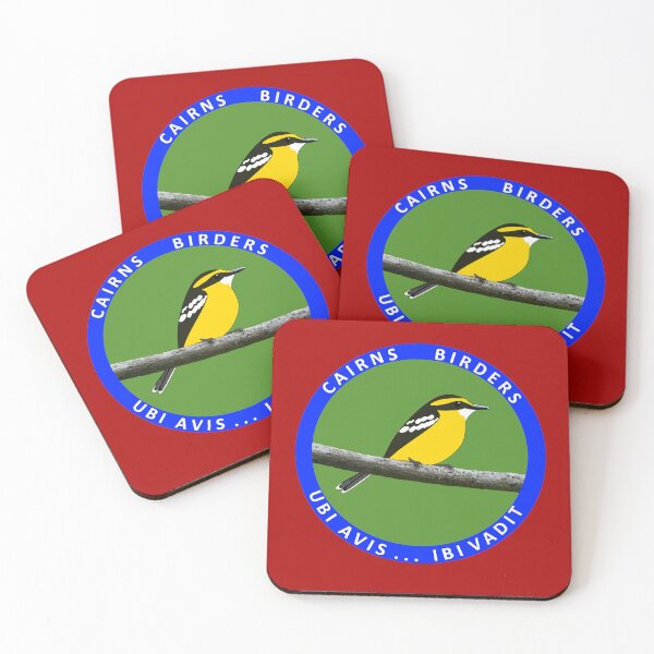 Item preview, Yellow-breasted Boatbill Cairns Birders with motto designed and sold by CairnsBirders.