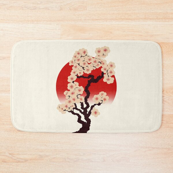 Item preview, Japanese Cherry Blossom Red Sun  designed and sold by ChasmicArt.