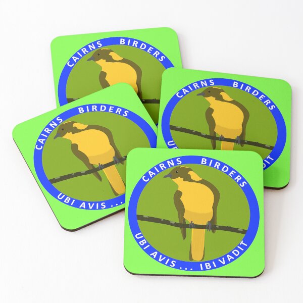 Item preview, Golden Bowerbird Cairns Birders with Motto designed and sold by CairnsBirders.