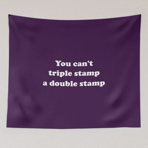 Item preview, Dumb and Dumber You Can't Triple Stamp A Double Stamp designed and sold by kathleenfrank.