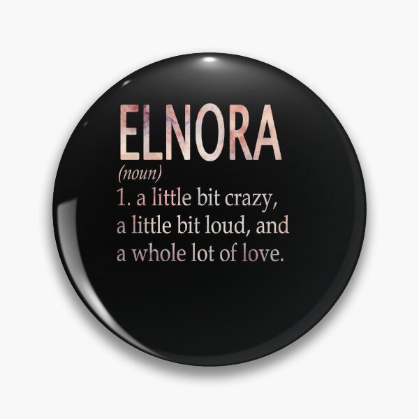 Item preview, Elnora Girl Name Definition designed and sold by BrookHBung.
