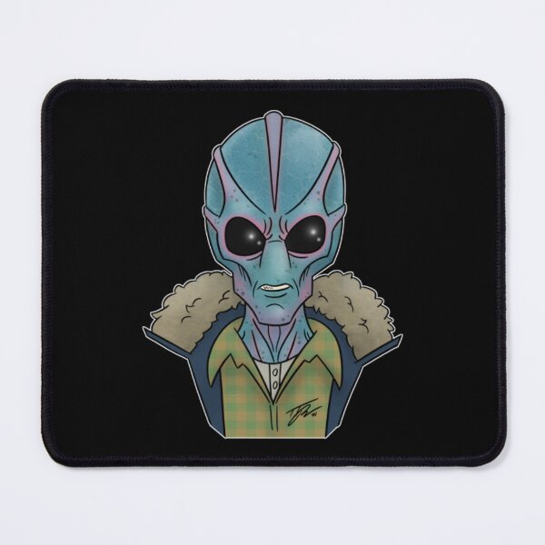 Item preview, Retro Resident Alien Graphic Perfect Xmas Gift Fan    designed and sold by AlaHarrison.