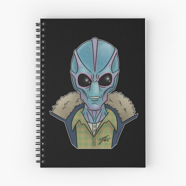 Item preview, Retro Resident Alien Graphic Perfect Xmas Gift Fan    designed and sold by AlaHarrison.