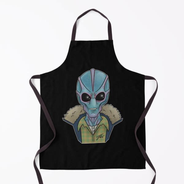 Item preview, Retro Resident Alien Graphic Perfect Xmas Gift Fan    designed and sold by AlaHarrison.