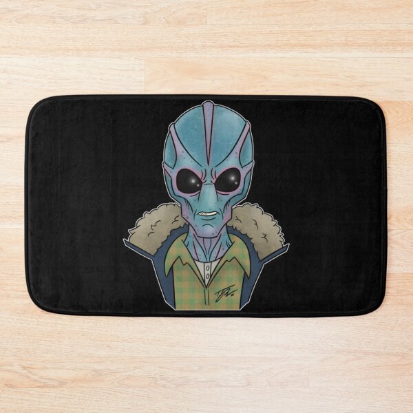 Item preview, Retro Resident Alien Graphic Perfect Xmas Gift Fan    designed and sold by AlaHarrison.