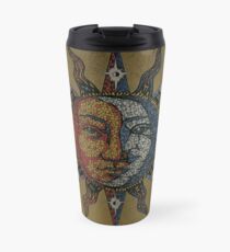 Vintage Celestial mosaic Sun & Moon Thermobecher