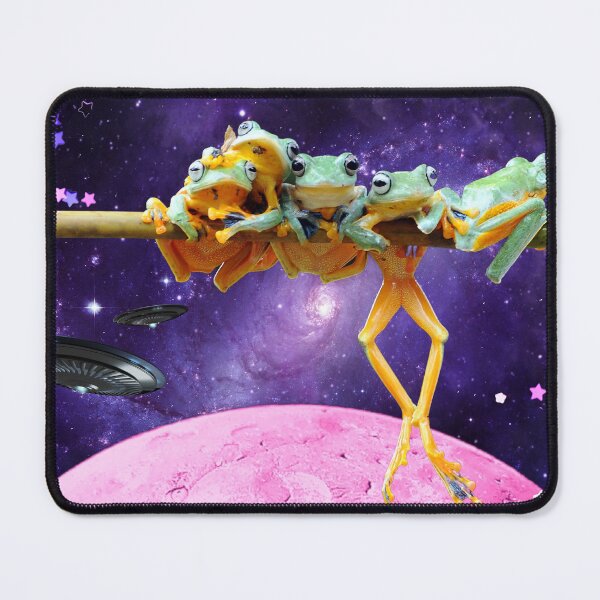 Item preview, spaced out frogs designed and sold by gayheartart.