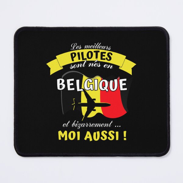 Item preview, Gift Belgian Pilot Man Birthday Christmas designed and sold by RomualdGR.