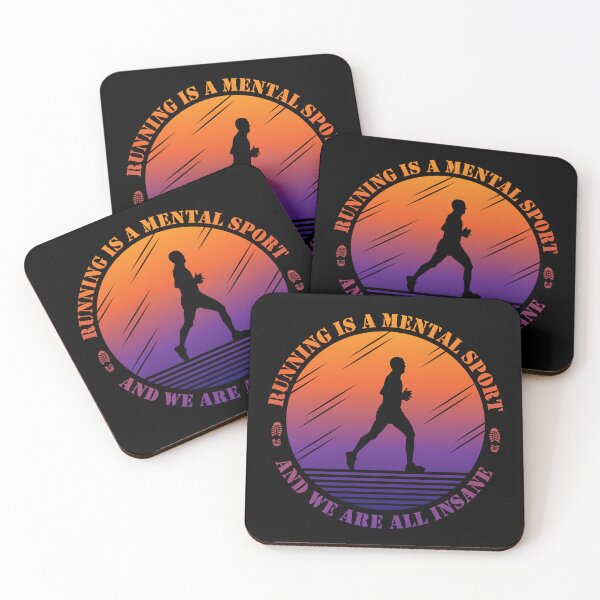 Item preview, Running is a mental sport and we are all insane Classic T-Shirt designed and sold by Design_for_merch.