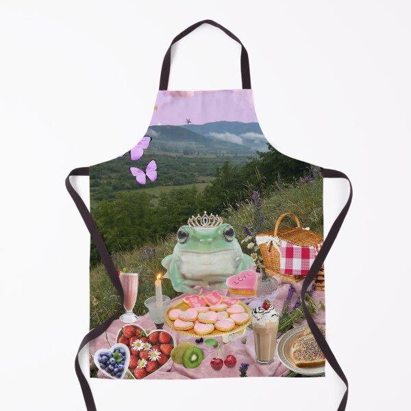 Item preview, picnic with a frog princess designed and sold by gayheartart.