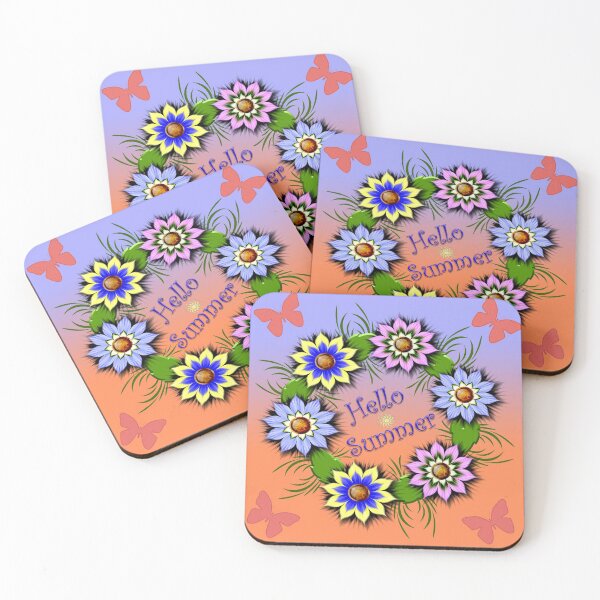 Item preview, Hello Summer designed and sold by -Fractalicious-.