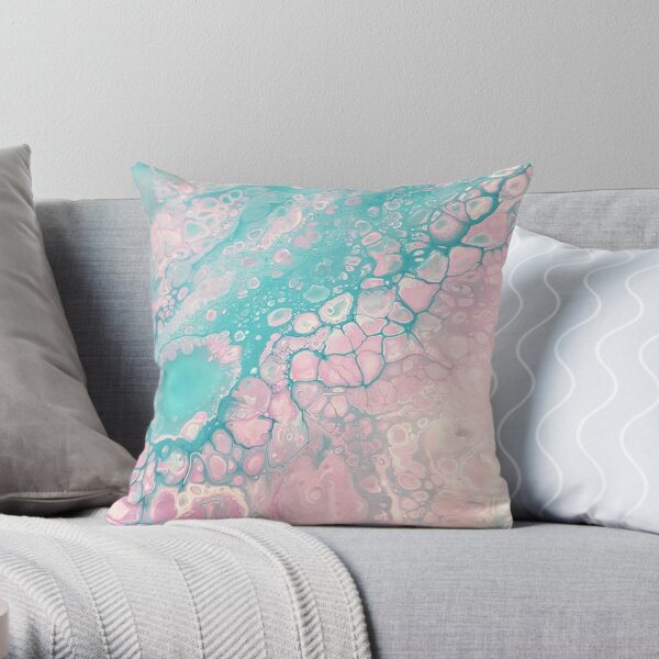 BUBBLEGUM Throw Pillow