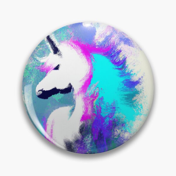 Item preview, Unicorn abstract painting  designed and sold by nightspeed.