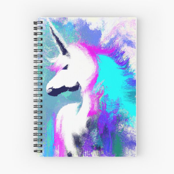 Item preview, Unicorn abstract painting  designed and sold by nightspeed.
