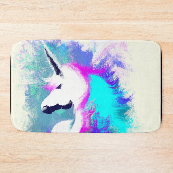 Item preview, Unicorn abstract painting  designed and sold by nightspeed.