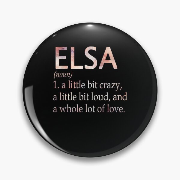 Item preview, Elsa Girl Name Definition designed and sold by BrookHBung.