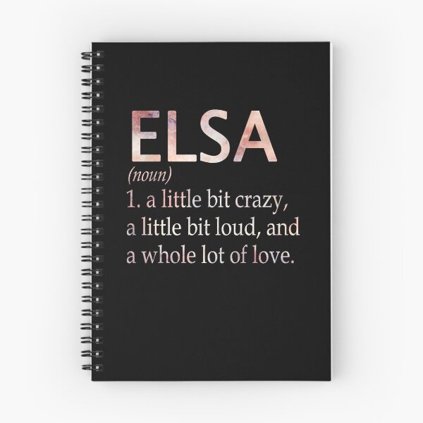 Item preview, Elsa Girl Name Definition designed and sold by BrookHBung.
